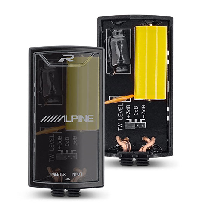 Alpine R2-S65C 16.5CM 2-veis komponentsett med høyttaler