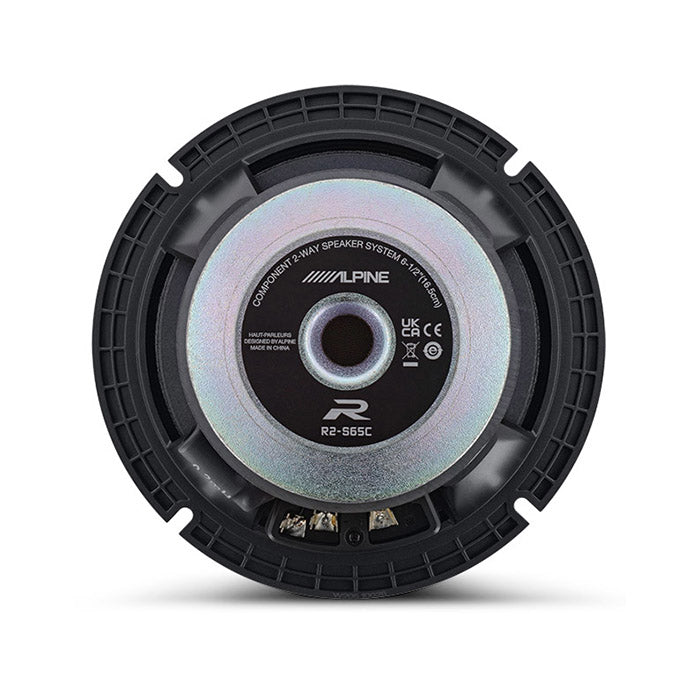 Alpine R2-S65C 16.5CM 2-veis komponentsett med høyttaler