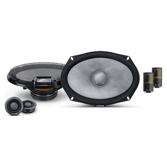 Alpine R2-S69C 6x9" 2-veis komponentsett med høyttaler