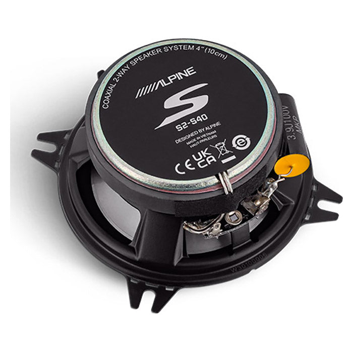Alpine S2-S40 10cm høyttaler 2-veis koaksial