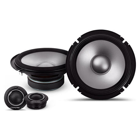 Alpine S2-S65C 16,5 cm komponentsett med høyttalere