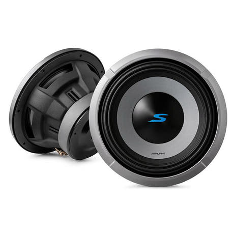 Alpine S2-W10D4 10" subwoofer dobbel 4 ohm