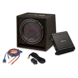 Alpine 12" subwoofer med forsterker