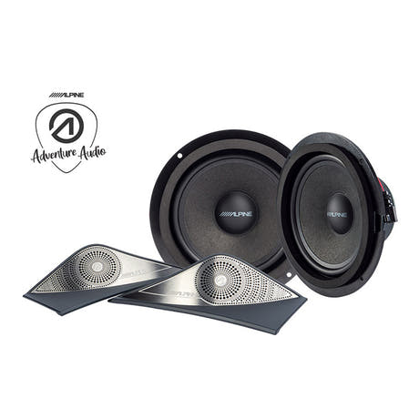 Alpine SPC-106S9 lydpakke Mercedes Sprinter 907/910