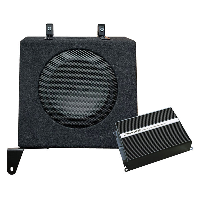 Alpine DSP- og subwoofersystem Ford Transit Custom 7