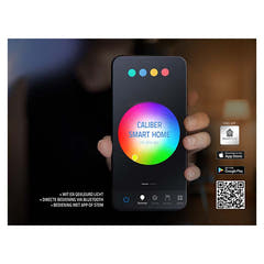 Caliber BR30 smart home starterpakke LED-pære hvit/multi