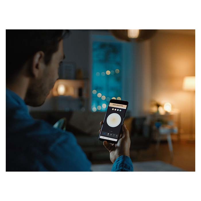 Caliber BR30 smart home starterpakke LED-pære hvit/multi