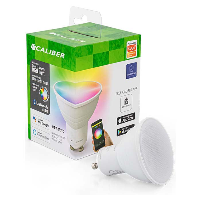 Caliber GU10 Smart Home LED-pærer hvit/multicolor
