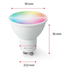 Caliber GU10 Smart Home 3-pakning LED-pærer hvit/flerfarget
