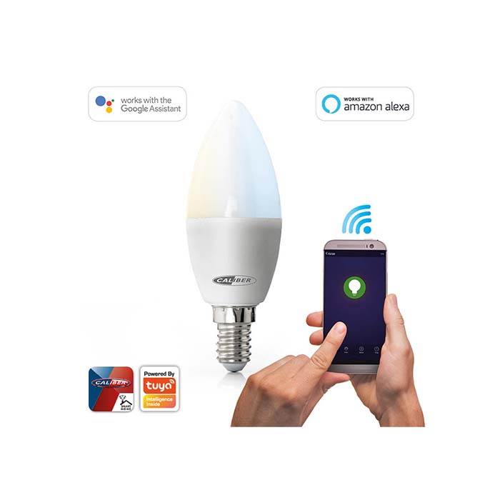 Caliber E14 Smart Home LED-pære varm hvit