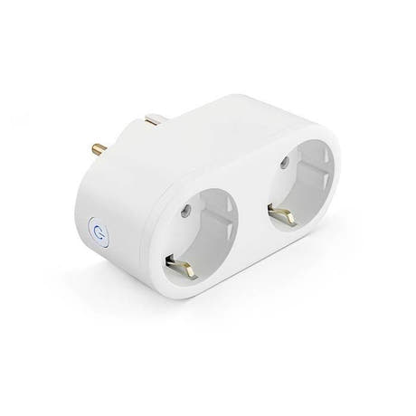 Caliber wi-fi Smart Home-plugg med 2 uttak