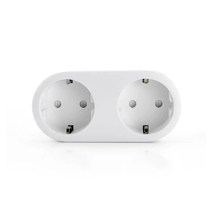 Caliber wi-fi Smart Home-plugg med 2 uttak