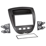 2-DIN ramme for Aygo, C1 og Peugeot 107 2004-2014