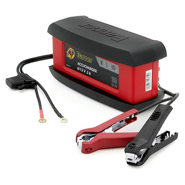 BANNER Batterilader 2A/6-12V helautomatisk