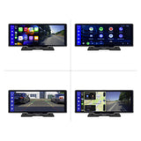 Ampire 10" skjerm med CarPlay Android Auto AHD-dashcam