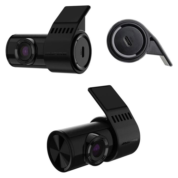 Ampire 12V+24V dashcam-sett (for+bag) 2K (QUAD-HD)