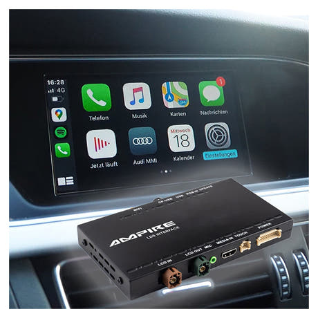 Android Auto- og CarPlay-adapter Audi A6 8T, Q7 4L, m.fl.