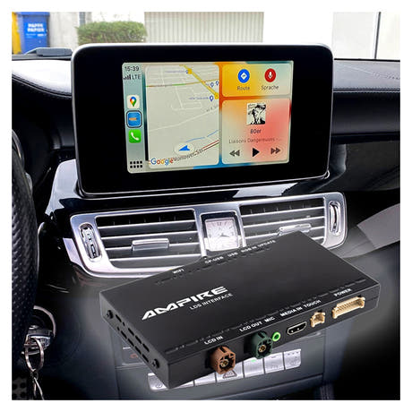 CarPlay-adapter Mercedes C-, CL-, E-, S-klasse m.fl.