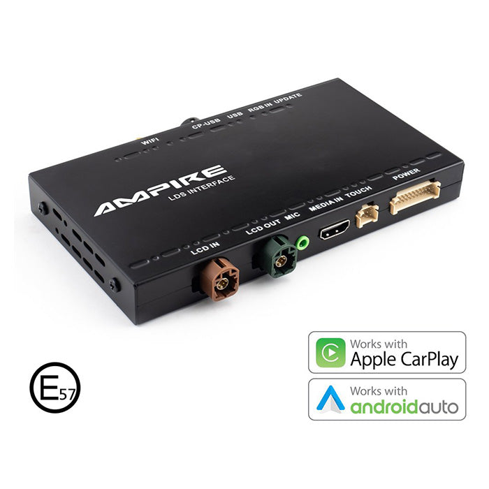 Android Auto- og CarPlay-adapter Touareq (7P) 8" 10-18