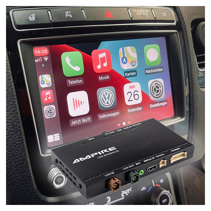 Android Auto- og CarPlay-adapter Touareq (7P) 8" 10-18