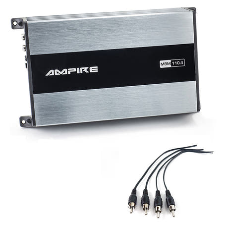 Ampire forsterker 4x 110 Watt, Class D