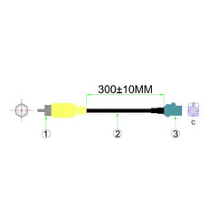 Ampire XFAK-S30 Bakkamera-interface Mercedes, VW