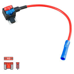 Ampire tapp for lavprofil-mini-sikring 10A (ACN) - 1 stk