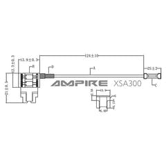 Ampire tapp for lavprofil-mini-sikring 10A (ACN) - 1 stk
