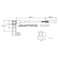 Ampire uttak for MICRO2-sikring 10A (ACZ) - 1 stk.