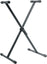 K&M tastaturstativ med 25 cm armer