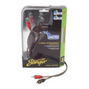 Stinger RCA Phono-kabel 2 x RCA hann til 2 x RCA hann (0,9 m)