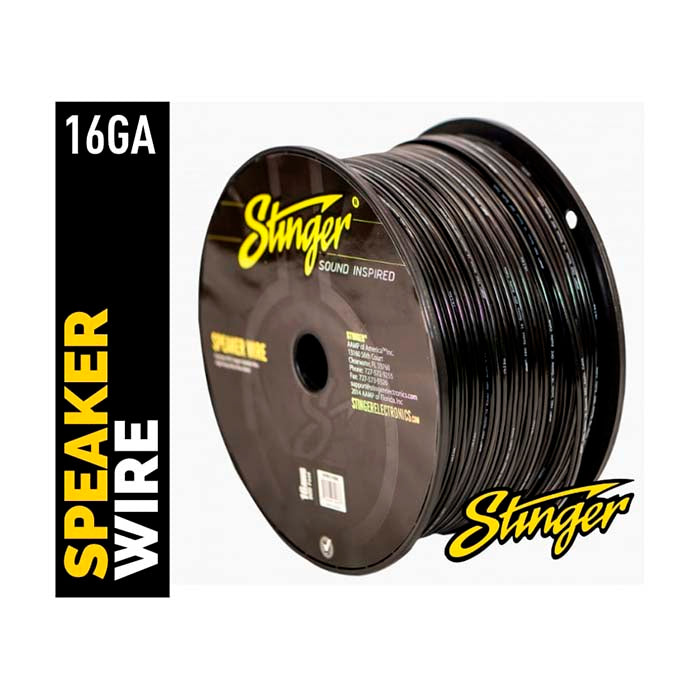Stinger høyttalerkabel 1,25mm2 152,4m