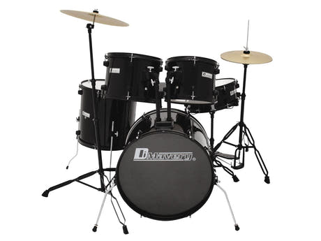 DiMavery DS-200 trommesett, svart