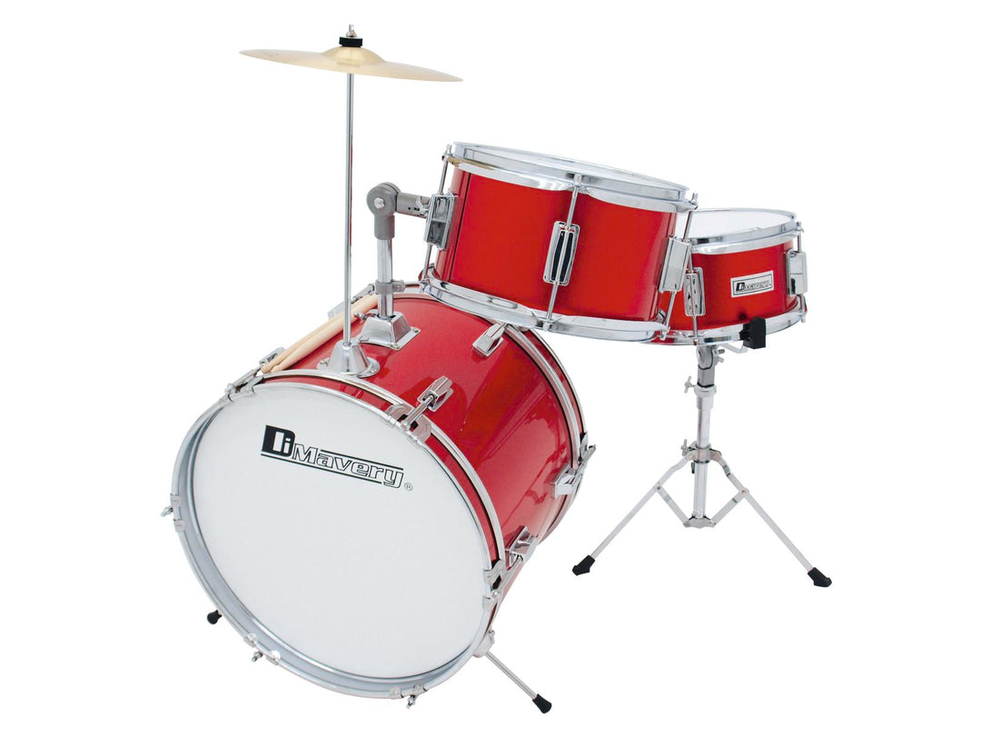DiMavery JDS-203 trommesett for barn (rød)