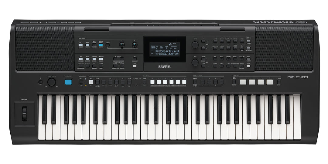Yamaha PSR-E483 Tastatur (Svart)