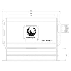 Phoenix Gold 1x500W CLASS-D "mini"-forsterker
