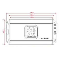Phoenix Gold 1x500W CLASS-D "mini" monoblokk