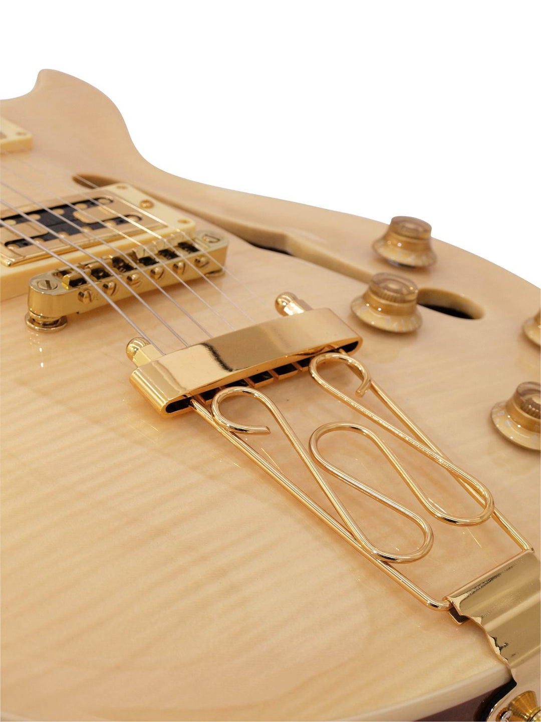 DiMavery LP -600 elektrisk gitar, naturlig lønn