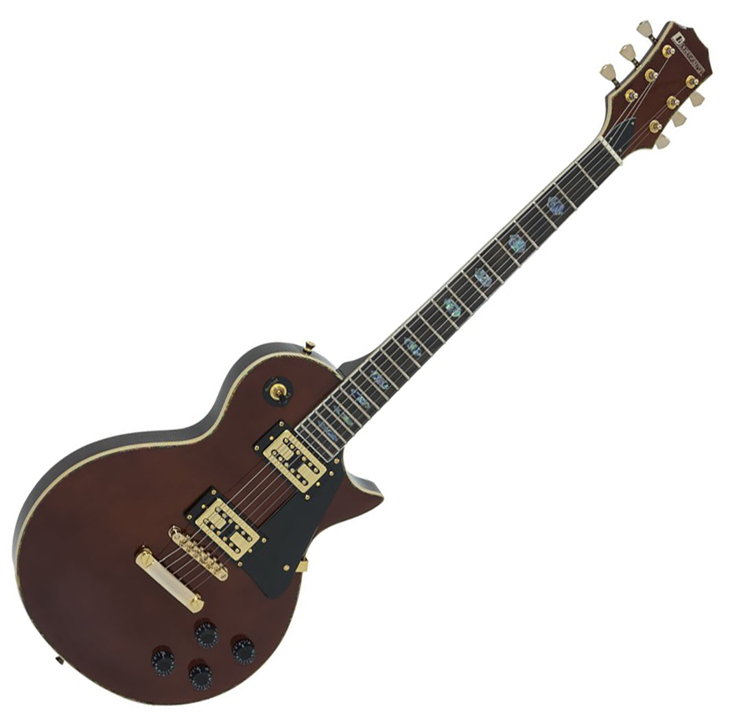 DiMavery LP -700 elektrisk gitar, honning høyglans