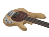 DiMavery MM-501 elektrisk bass, båndløs, naturlig