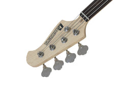 DiMavery MM-501 elektrisk bass, uten bånd, tobakk