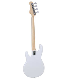 DiMavery MM-501 elektrisk bass (hvit)