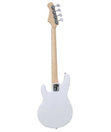 DiMavery MM-501 elektrisk bass (hvit)