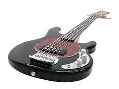 DiMavery MM-505 elektrisk bass, 5-strengs, svart