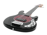 DiMavery MM-505 elektrisk bass, 5-strengs, svart