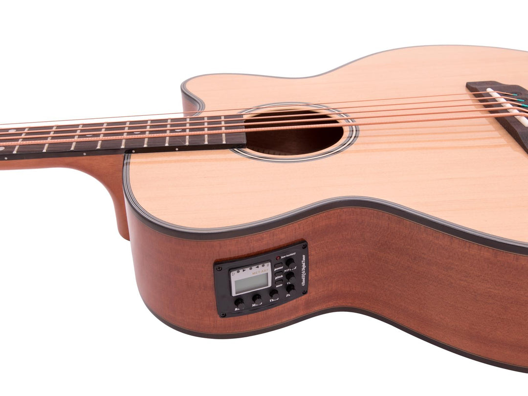 DiMavery AB-455 akustisk bass, 5-strengs, naturlig
