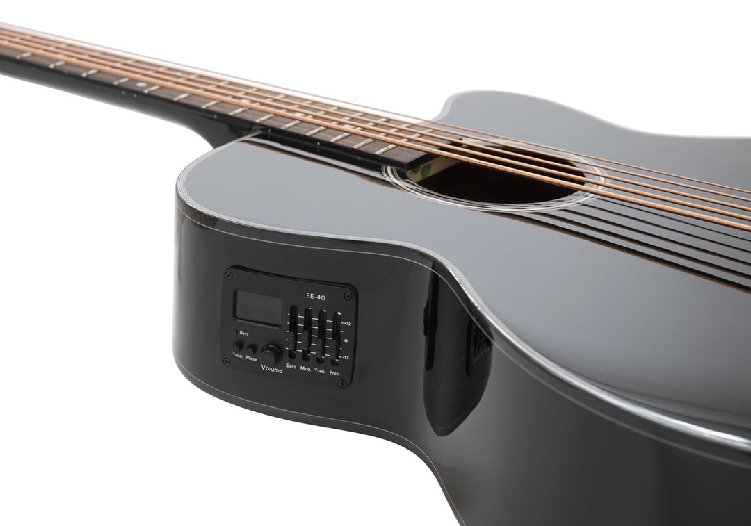 DiMavery AB-455 akustisk bass, 5-strengs, svart