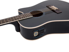 DiMavery DR-612 Western gitar 12-strengs - svart