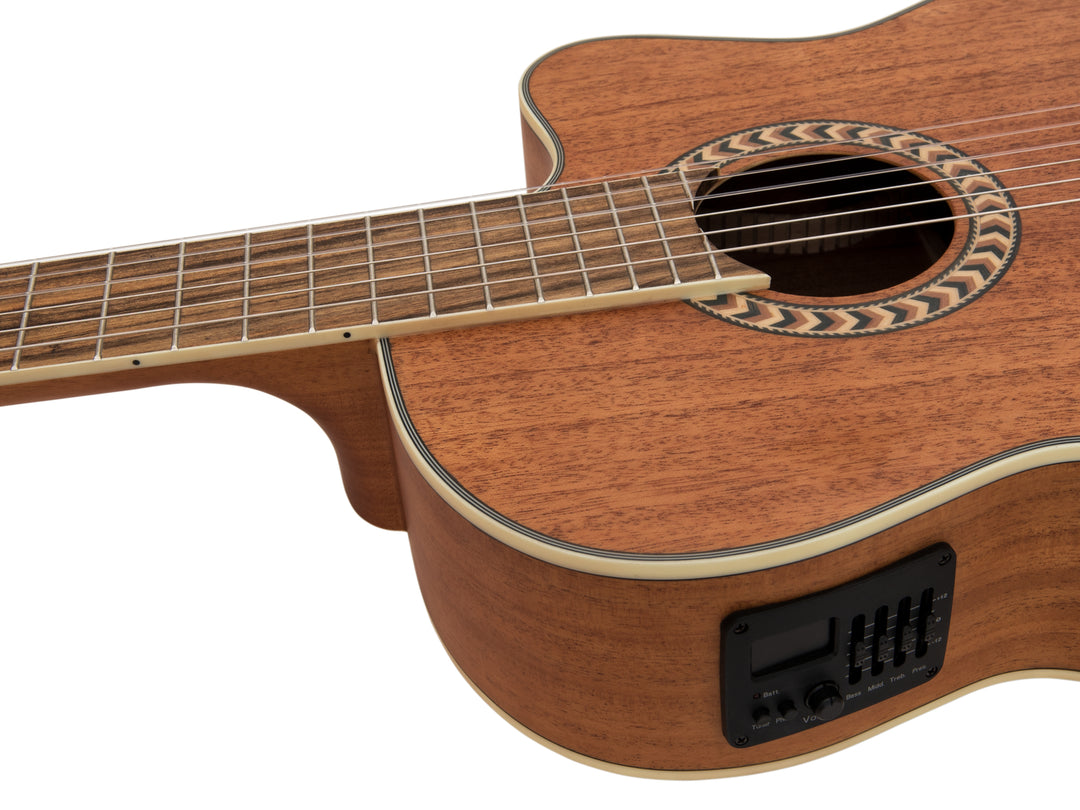 DiMavery CN-300 klassisk gitar, mahogni