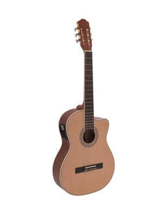 DiMavery CN-600 klassisk gitar, naturlig